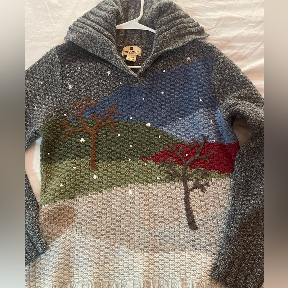 Woolrich women’s 100% wool sweater